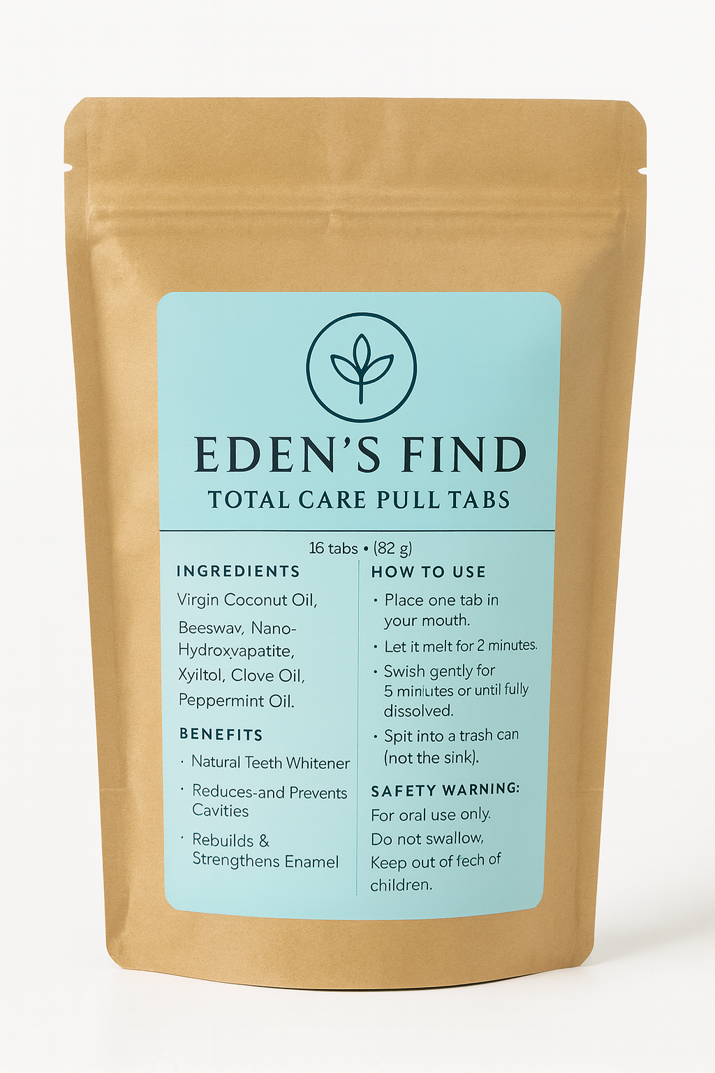 Re-Mineralize Oil Pulling Tabs